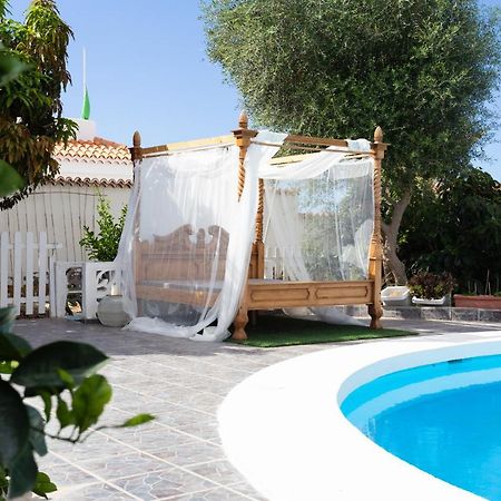 Bungalow Palm Mar With Pool And Garden Arona  Kültér fotó