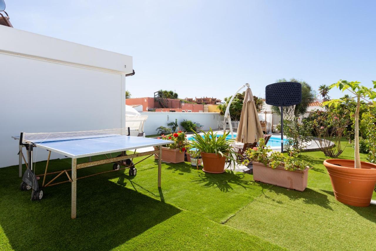 Bungalow Palm Mar With Pool And Garden Arona  Kültér fotó