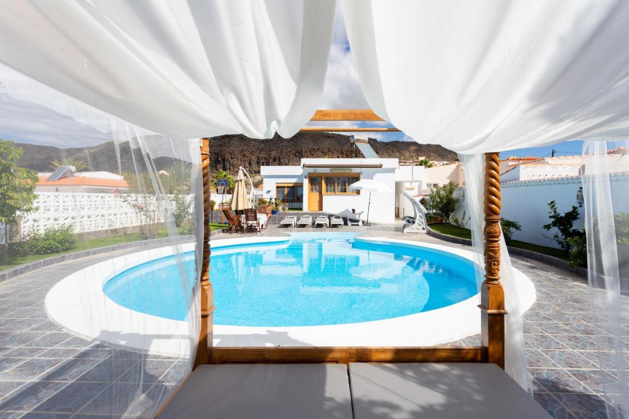Bungalow Palm Mar With Pool And Garden Arona  Kültér fotó